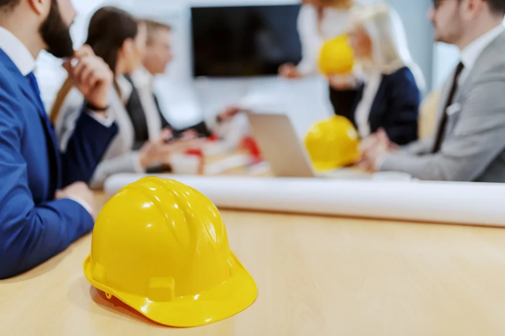 casco de trabajo